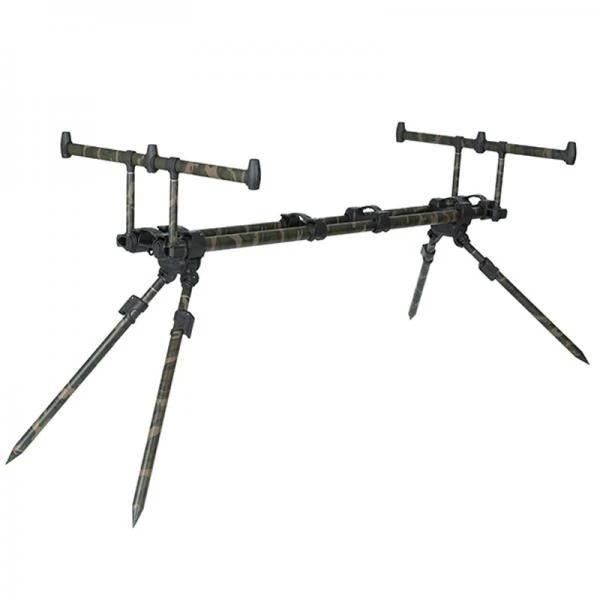 Fox Ranger MK2 4-Rod Camo Rodpod Inclusief Tas 5 Fox Ranger MK2 4-Rod Camo Rodpod Inclusief Tas - Afbeelding 5