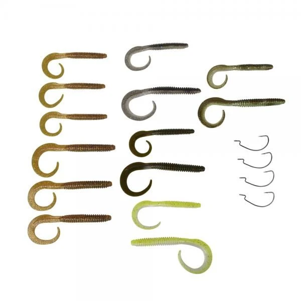 Savage Gear Rib Worm 47-delige Kit 2 Savage Gear Rib Worm 47-delige Kit - Afbeelding 2