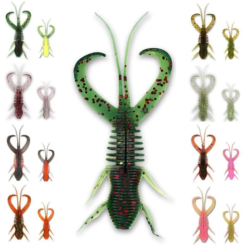 Monkey Lures Craby Lui 10cm 6 Stuks 1 Monkey Lures Craby Lui 10cm 6 Stuks