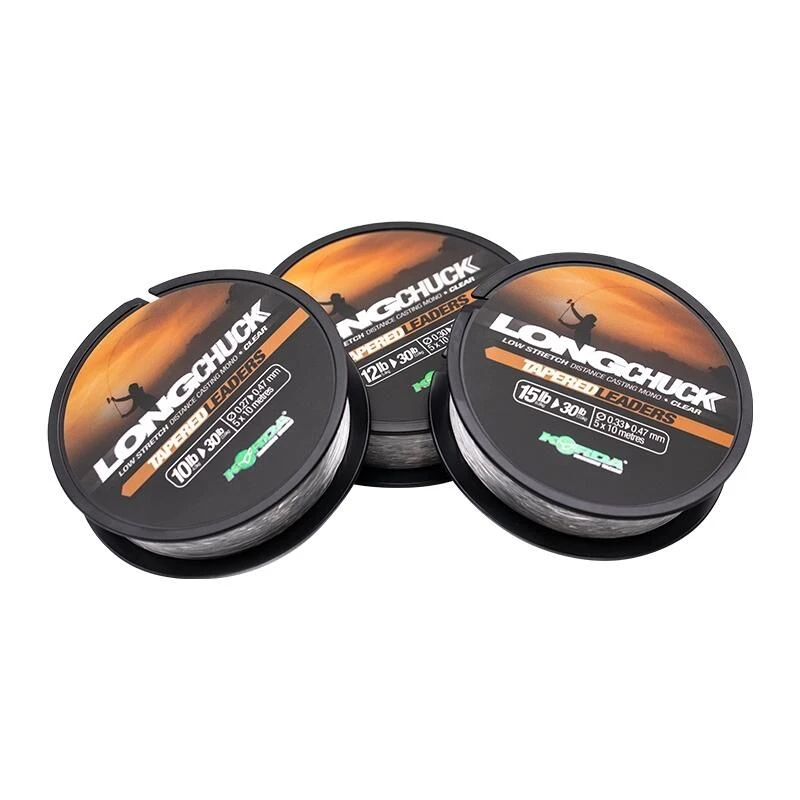Korda LongChuck Tapered Leaders 5x10m 1 Korda LongChuck Tapered Leaders 5x10m