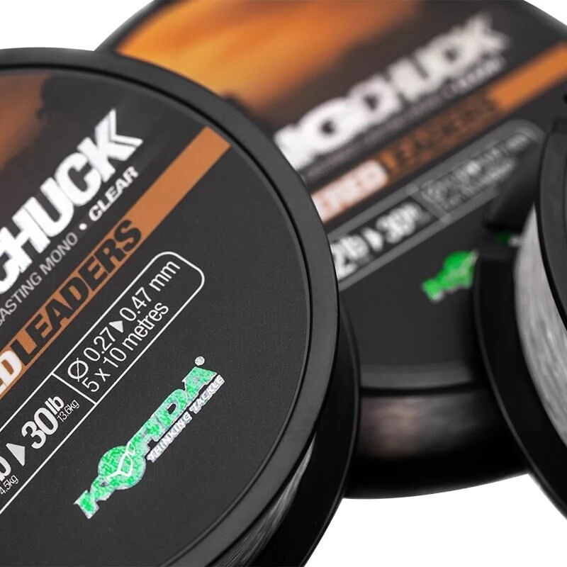 Korda LongChuck Tapered Leaders 5x10m 2 Korda LongChuck Tapered Leaders 5x10m - Afbeelding 2
