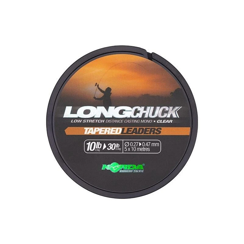 Korda LongChuck Tapered Leaders 5x10m 6 Korda LongChuck Tapered Leaders 5x10m - Afbeelding 6
