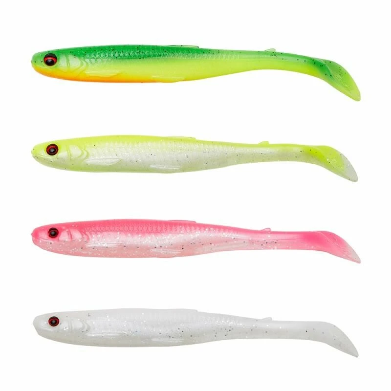 Savage Gear Slender Scoop Shad 13cm Dark Water Mix 3 Savage Gear Slender Scoop Shad 13cm Dark Water Mix - Afbeelding 3