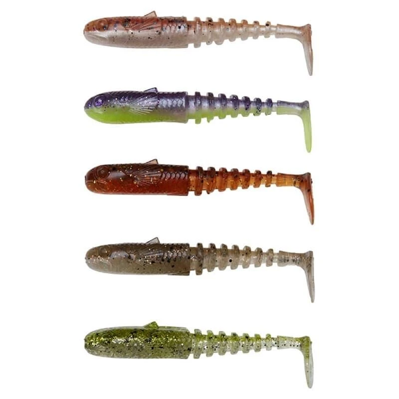 Savage Gear Gobster Shad 9cm Clear Water Mix 1 Savage Gear Gobster Shad 9cm Clear Water Mix