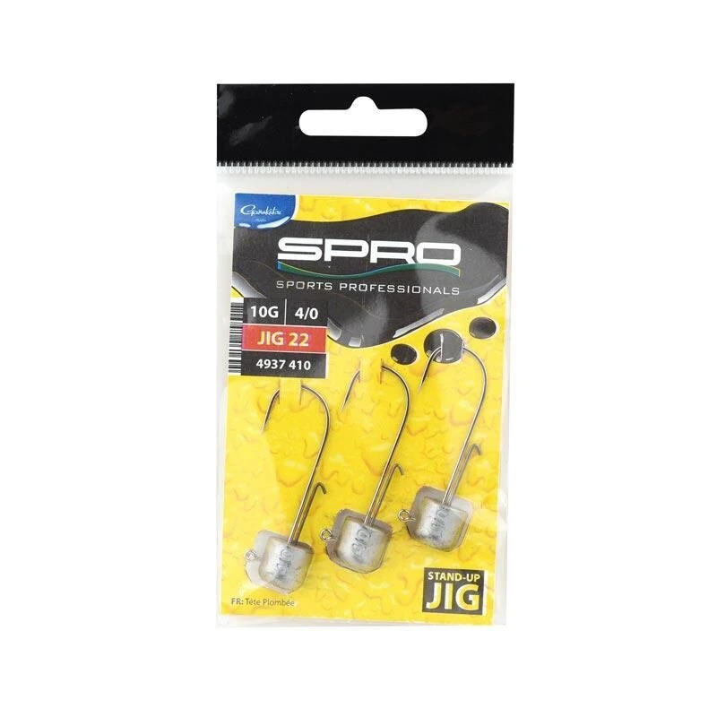 Spro Jig 22 Stand Up Haak 2/0 3st. 1 Spro Jig 22 Stand Up Haak 2/0 3st.