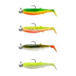 Savage Gear Cannibal Shad Darkwater Mix